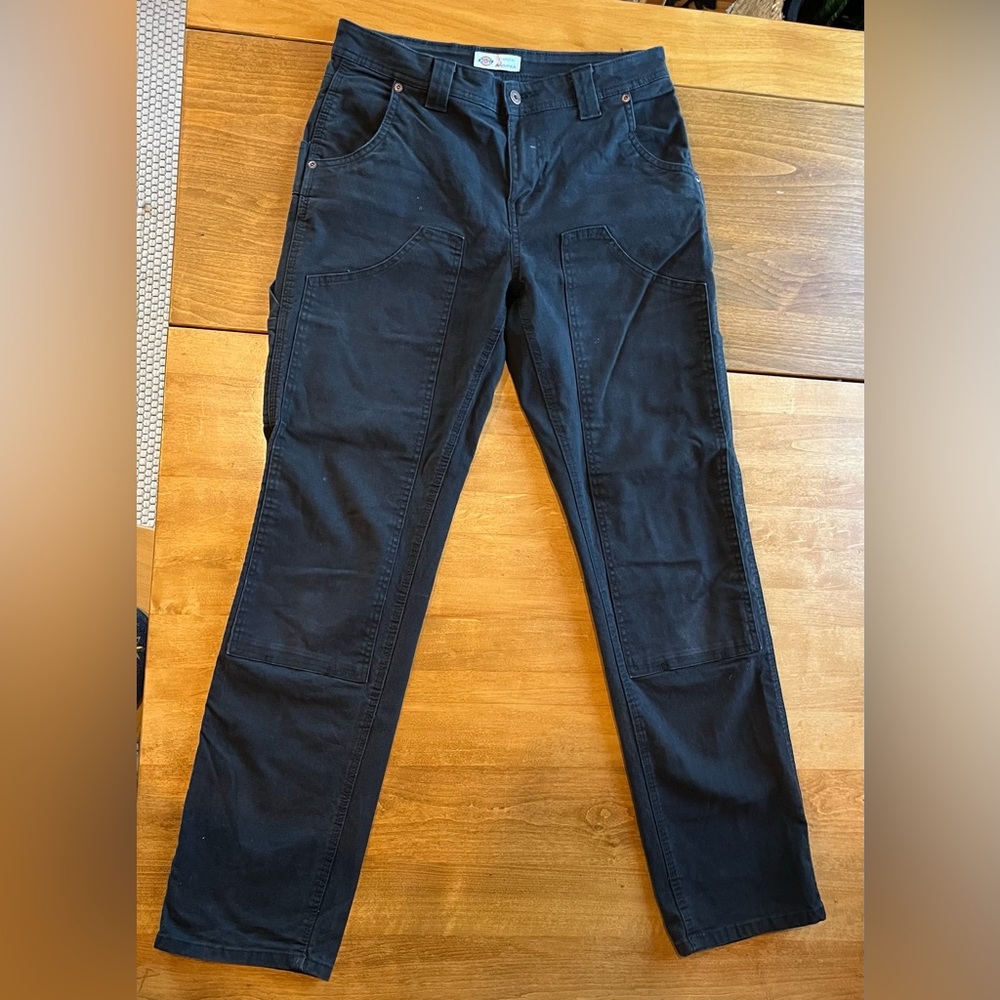 Black Dickies Women Work Pants Size 4